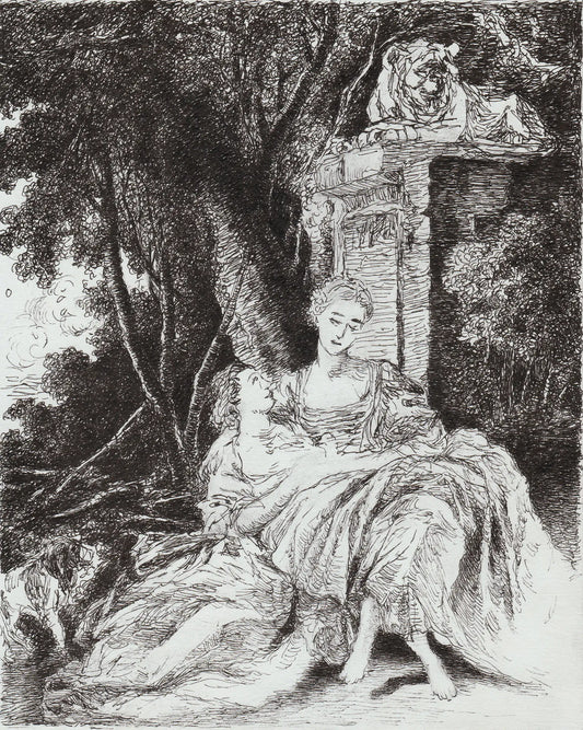 Two Women in the Garden, 2023