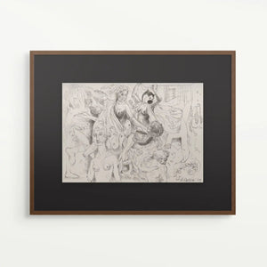 Studio Dream III, 2019,Original Artwork - Andrew Kayser Editions