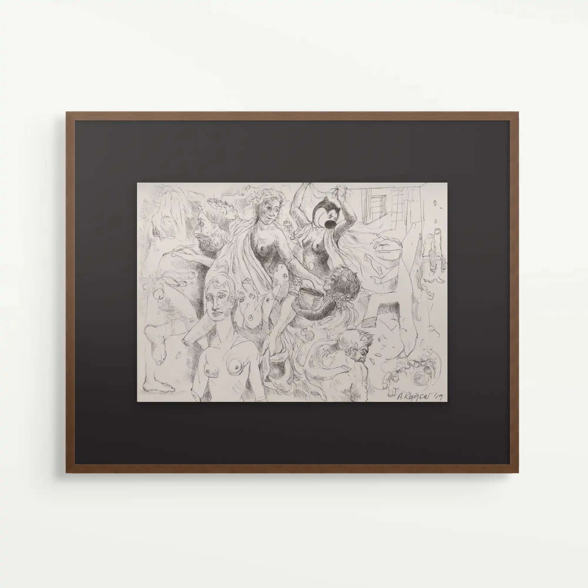 Studio Dream III, 2019,Original Artwork - Andrew Kayser Editions