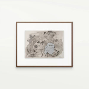 Smiling and Crying, 2019,Original Artwork - Andrew Kayser Editions