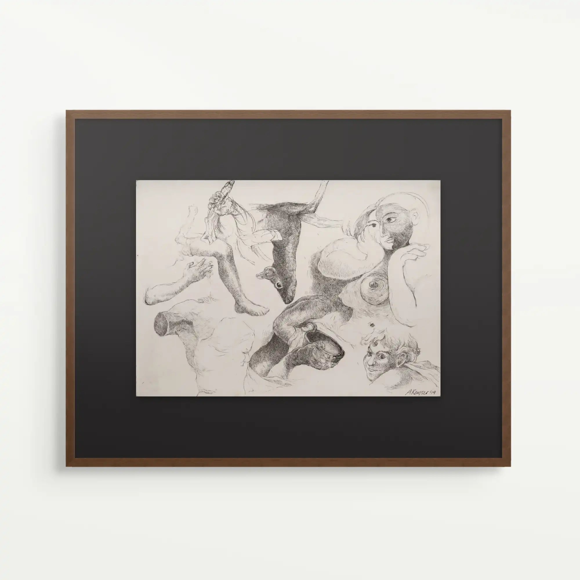 Studio Dream I, 2019,Original Artwork - Andrew Kayser Editions