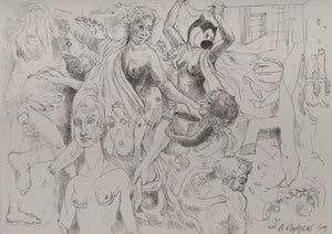 Studio Dream III, 2019,Original Artwork - Andrew Kayser Editions