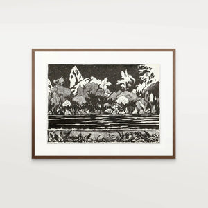 Landscape at Night II (2026),Original Artwork - Andrew Kayser Editions