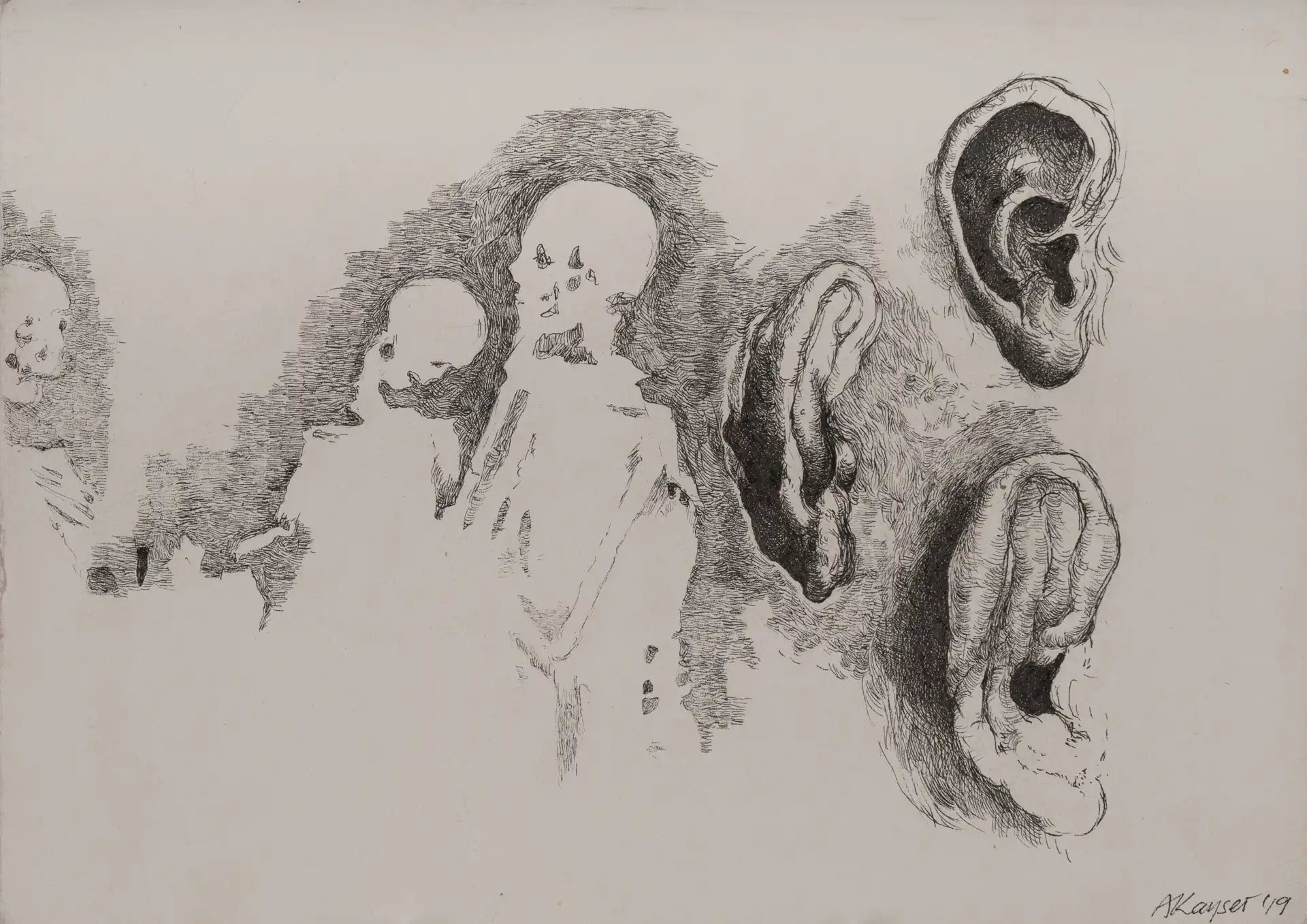 Studio Dream II, 2019,Original Artwork - Andrew Kayser Editions