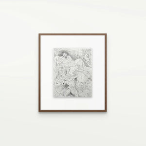 Death of Sardanapolus (after Delacroix), 2023,Original Artwork - Andrew Kayser Editions