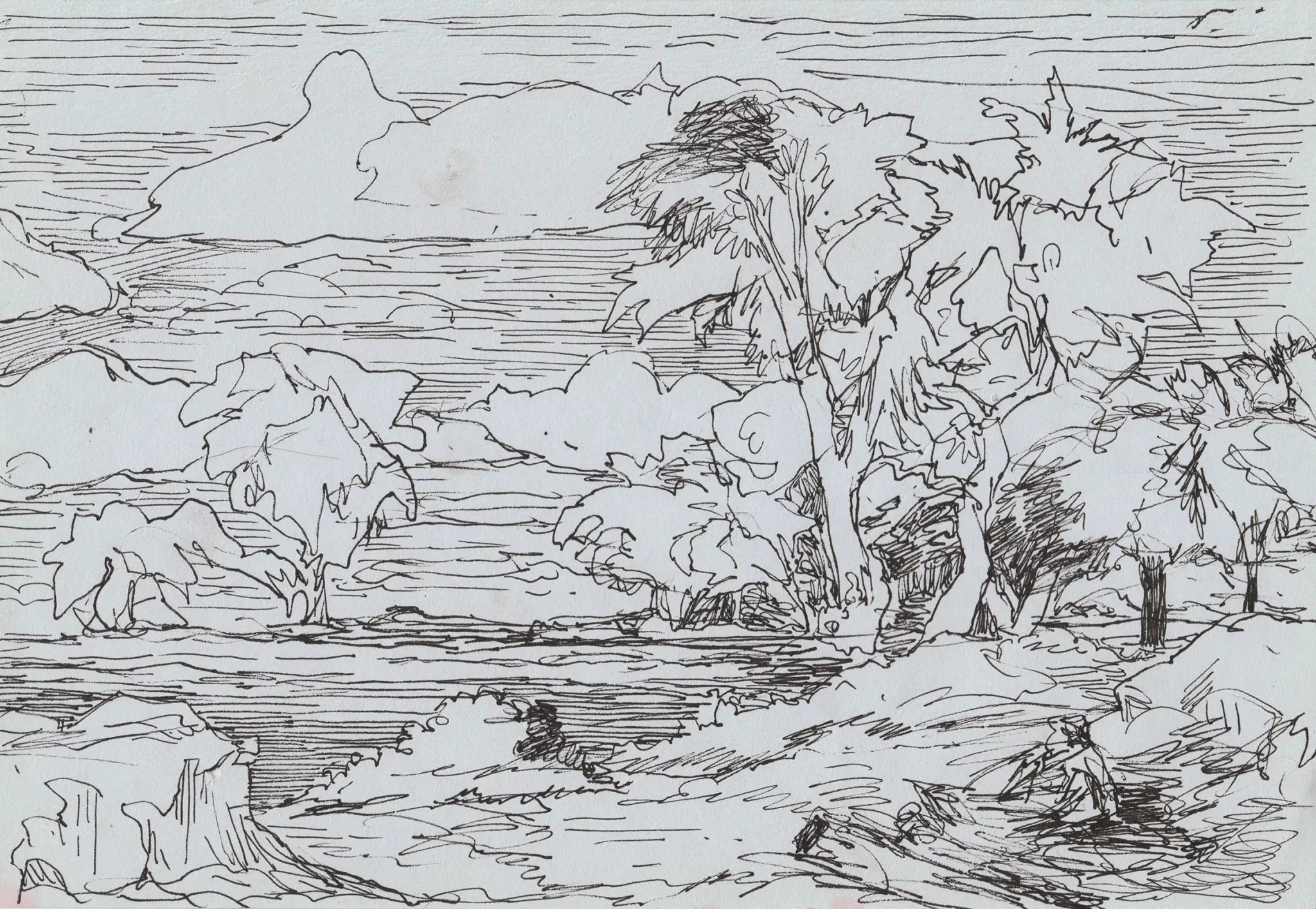 You Are Not Alone Out There, 2023,Original Artwork - Andrew Kayser Editions