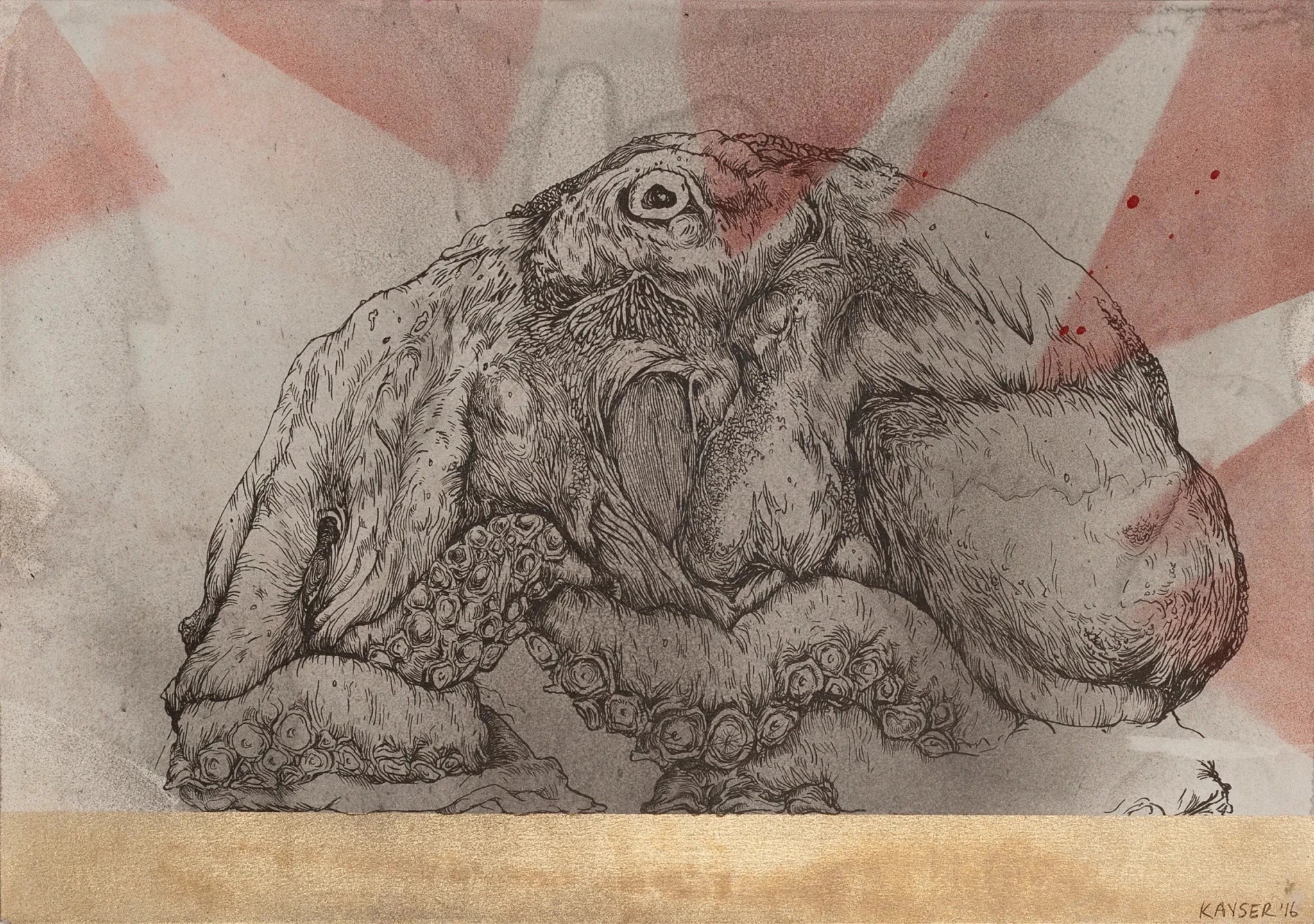 Damned if You Do (2016),Original Artwork - Andrew Kayser Editions