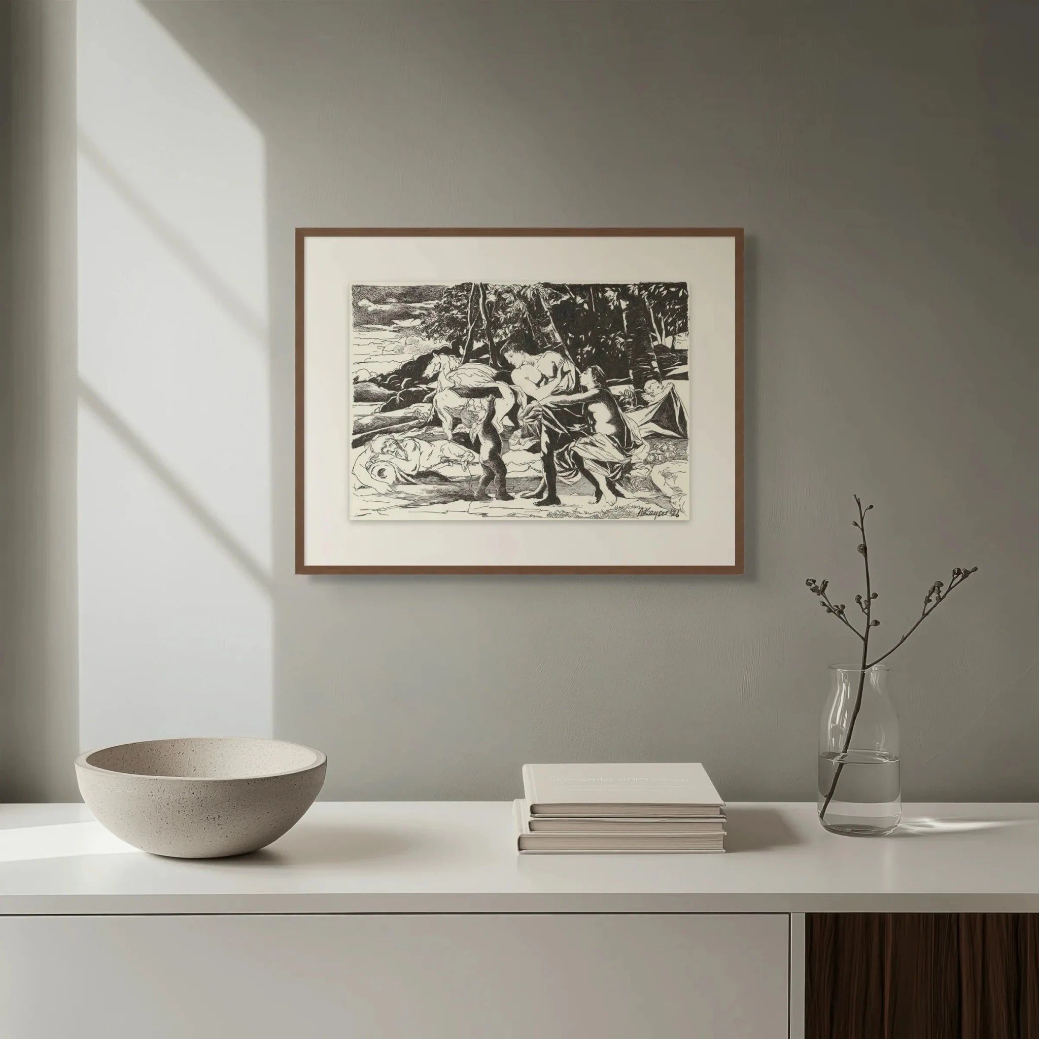 Reflection (2026),Original Artwork - Andrew Kayser Editions