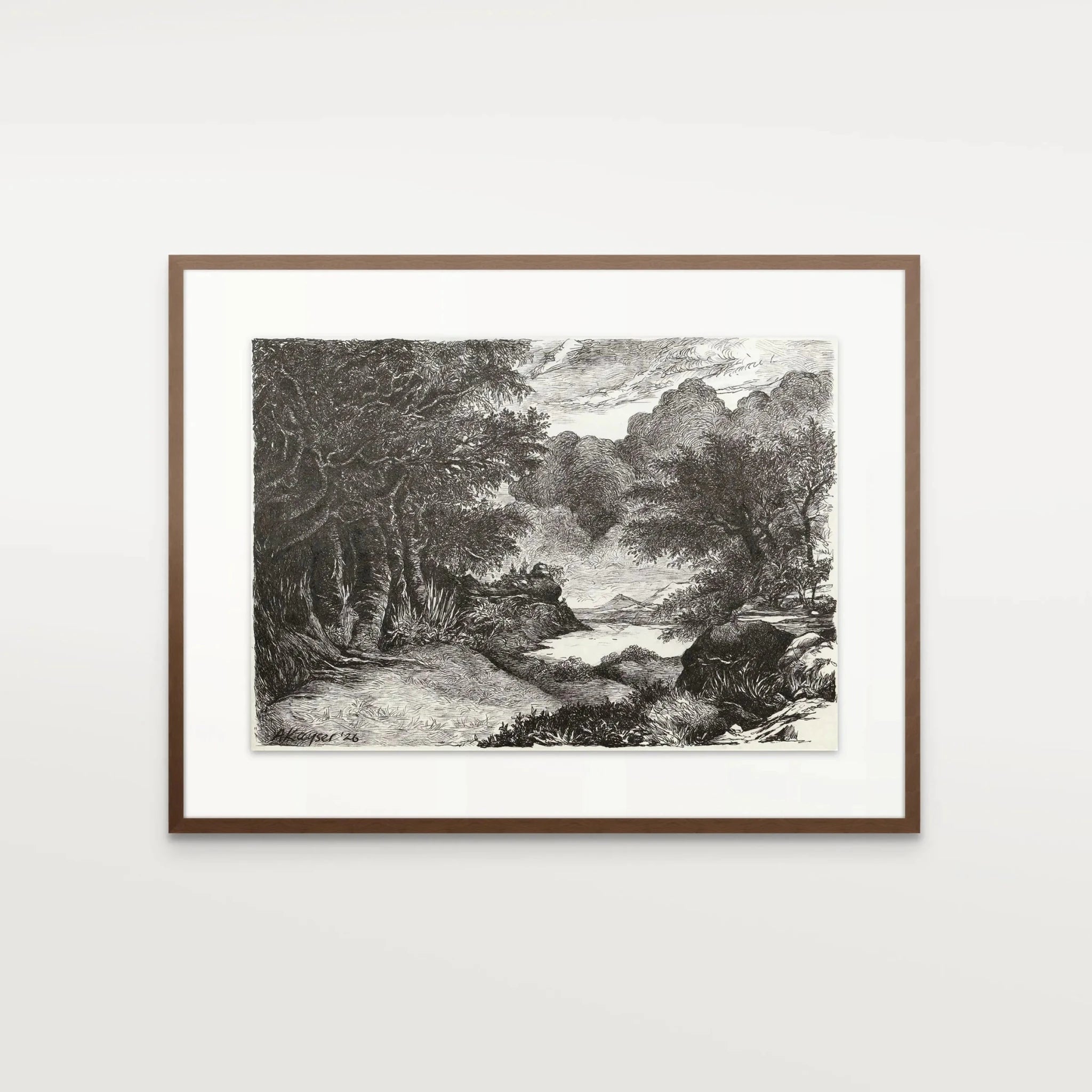 If He Exists (2026),Original Artwork - Andrew Kayser Editions