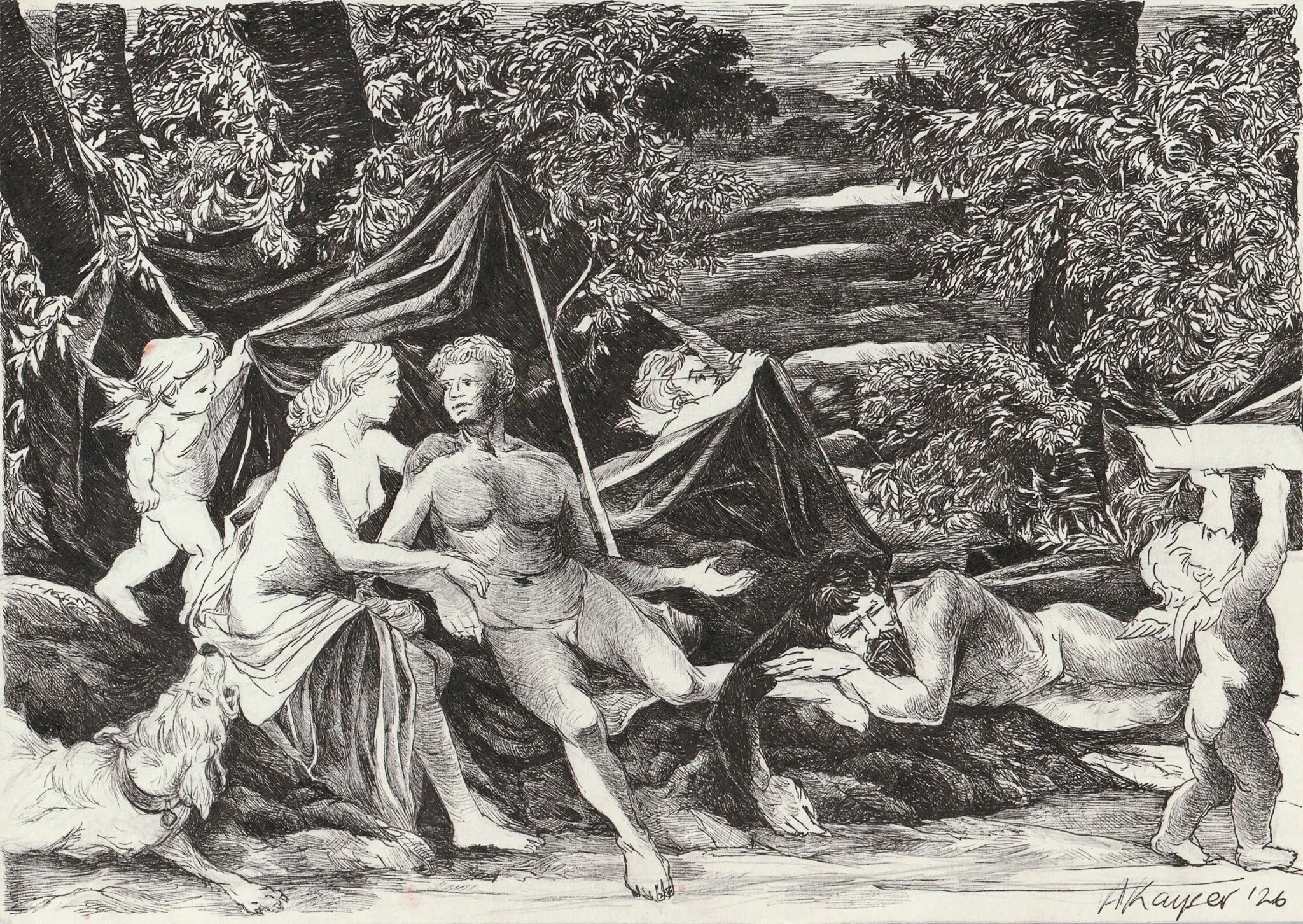 After the Party (2026),Original Artwork - Andrew Kayser Editions