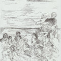 Massacre at Chios (after Delacroix), 2023,Original Artwork - Andrew Kayser Editions