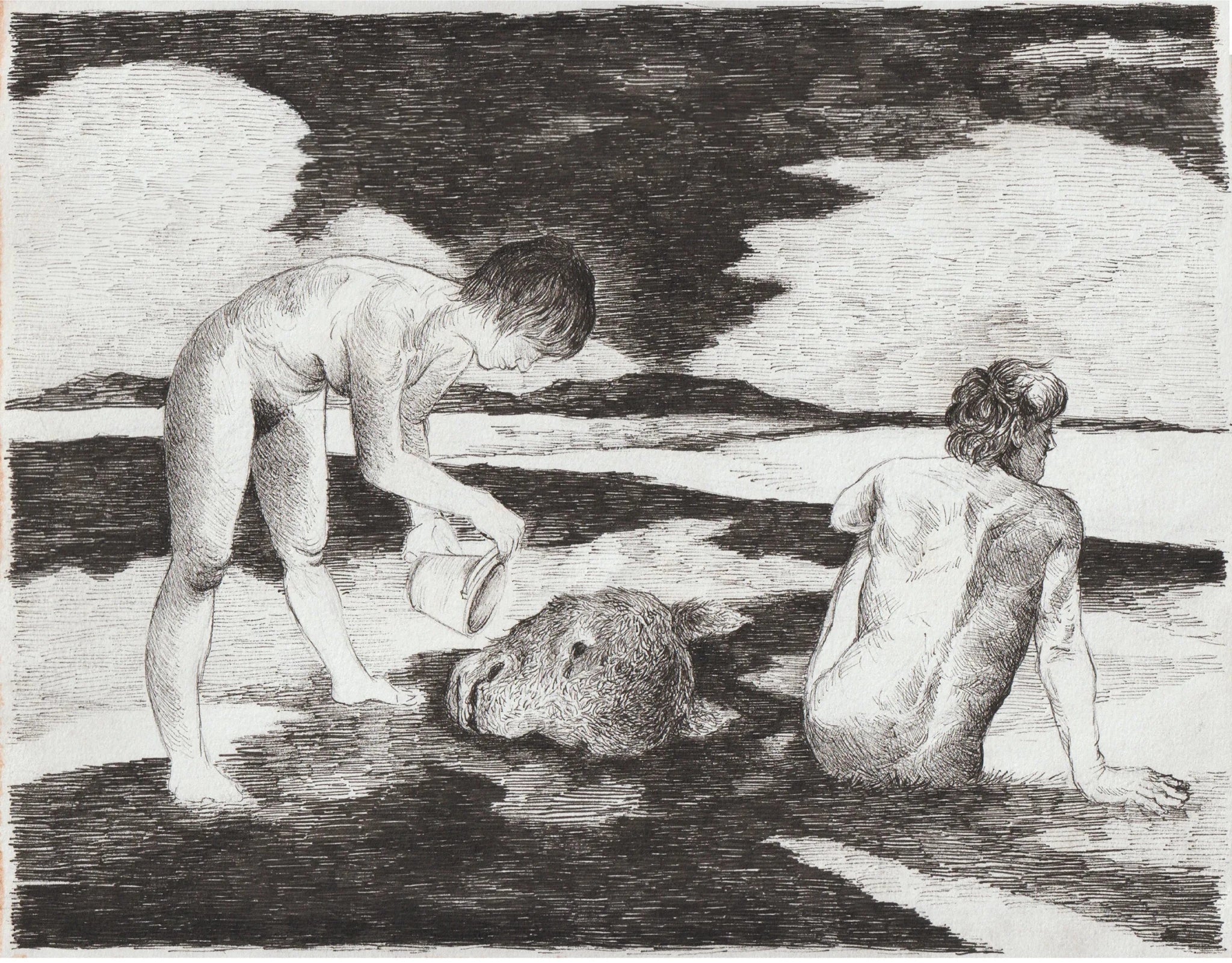 Sandcastle (2025),Original Artwork - Andrew Kayser Editions