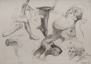 Studio Dream I, 2019,Original Artwork - Andrew Kayser Editions