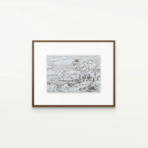 You Are Not Alone Out There, 2023,Original Artwork - Andrew Kayser Editions